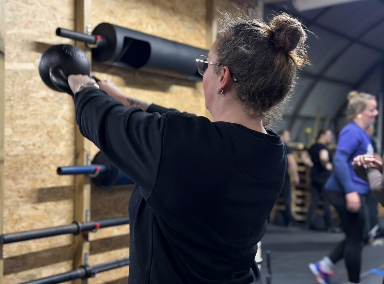 Trainingsmateriaal in de loods